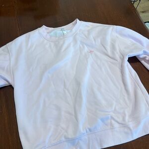 Light Pink Sweatshirt fabletics breast cancer awareness